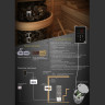 Электрическая печь SAWO TOWER TH3-35Ni2-P (3,5 кВт, выносной пульт, встроенный блок мощности, нержавейка)